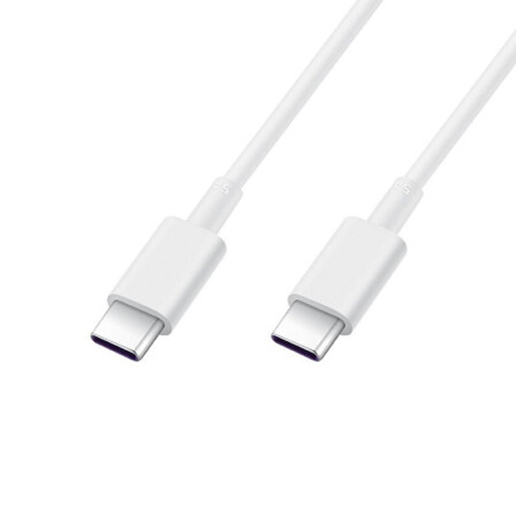 ต้นฉบับ Huawei CP43 5A USB-C / Type-C ถึง USB-C / Type-C สายเคเบิลข้อมูลการชาร์จอย่างรวดเร็ว, ความยาวสายเคเบิล: 1 ม.