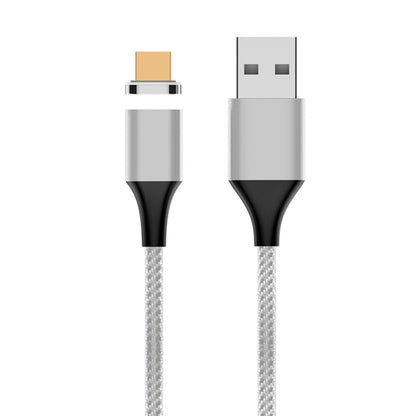 M11 3A USB to Micro USB สายเคเบิลข้อมูลแม่เหล็กแบบถักไนลอน ความยาวสายเคเบิล: 1 ม, Micro USB