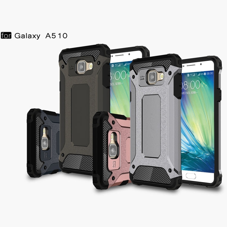 สำหรับ Galaxy A5 (2016) / A510 เคสแบบ Tough Armor TPU + PC, For Galaxy A5 (2016) / A510