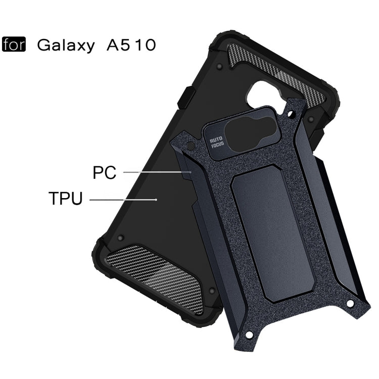 สำหรับ Galaxy A5 (2016) / A510 เคสแบบ Tough Armor TPU + PC, For Galaxy A5 (2016) / A510