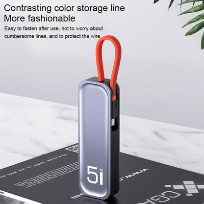 ROCK RT16 5 In 1 Type-C / USB-C เป็น HDMI + 4 USB 3.0 มัลติฟังก์ชั่น Docking Station HUB Converter แท่นขยาย, RT16