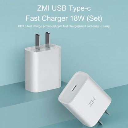 ต้นฉบับ Xiaomi Youpin ZMI 20W Type-C / USB-C อะแดปเตอร์ชาร์จด่วน, ปลั๊ก US