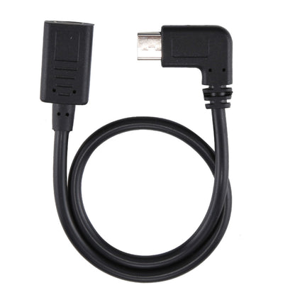 สายเคเบิลอะแดปเตอร์ข้อศอกชาย USB-C / Type-C ถึง USB-C / Type-C ความยาวรวม: ประมาณ 30 ซม.