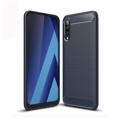 เคส TPU คาร์บอนไฟเบอร์เนื้อแปรงสำหรับ Galaxy A50, For Galaxy A50