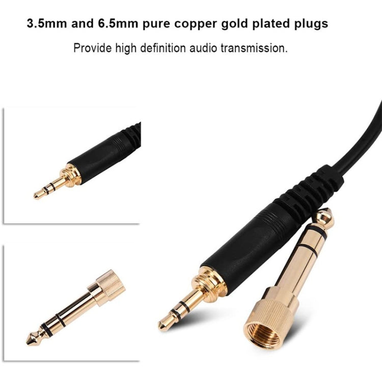 ZS0095 สำหรับ Sennheiser HD25 / HD560 / HD540 / HD430 / HD250 สายสปริงหูฟัง, ความยาวสายเคเบิล: 1.5 ม. - 5 ม., ZS0095