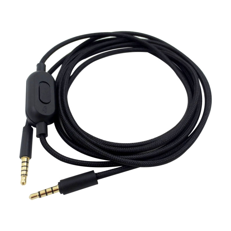 ZS0159 สำหรับ Logitech G433 / G233 / G Pro / G Pro X 3.5 มม. ชุดหูฟังสำหรับเล่นเกมชาย - ชายสายสัญญาณเสียงพร้อมสายควบคุมความยาวสายเคเบิล: 2 ม.