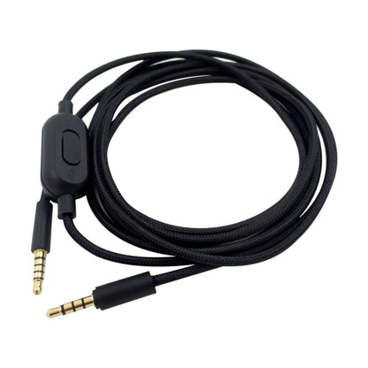 ZS0159 สำหรับ Logitech G433 / G233 / G Pro / G Pro X 3.5 มม. ชุดหูฟังสำหรับเล่นเกมชาย - ชายสายสัญญาณเสียงพร้อมสายควบคุมความยาวสายเคเบิล: 2 ม.