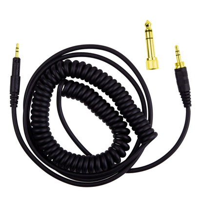 ZS0088 สำหรับ Audio-Technica ATH-M50X / ATH-M40X สายสัญญาณเสียงชุดหูฟังสปริง, ความยาวสายเคเบิล: 1.4 ม. - 3 ม., ZS0088