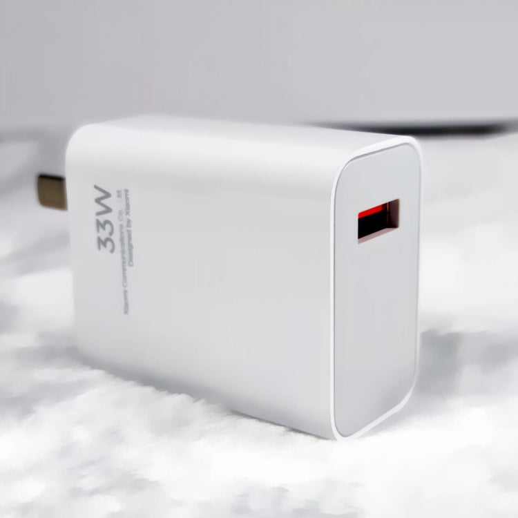ชุดเครื่องชาร์จ USB Xiaomi 33W ดั้งเดิม II ปลั๊ก US