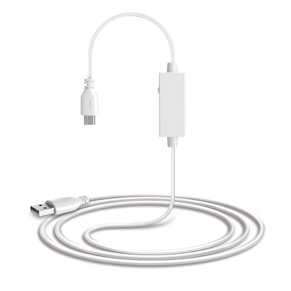 OTG-Y-03 USB 2.0 ชายกับไมโคร USB ชาย + หญิง USB OTG สายชาร์จข้อมูลสำหรับโทรศัพท์ Android / แท็บเล็ตที่มีฟังก์ชั่น OTG พร้อมสวิตช์ความยาว: 1.1 ม., with Switch Length: 1.1m