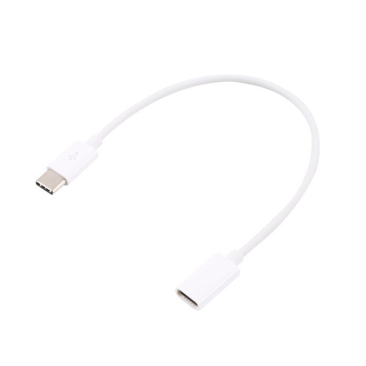 สายเคเบิลขยาย USB-C / Type-C ตัวผู้เป็นตัวเมีย Type-C ความยาว: 20 ซม, 20cm