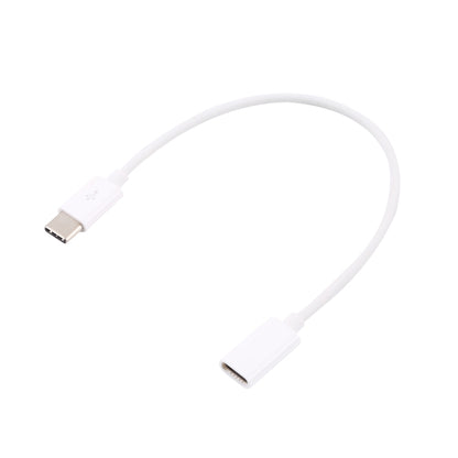 สายเคเบิลขยาย USB-C / Type-C ตัวผู้เป็นตัวเมีย Type-C ความยาว: 20 ซม, 20cm