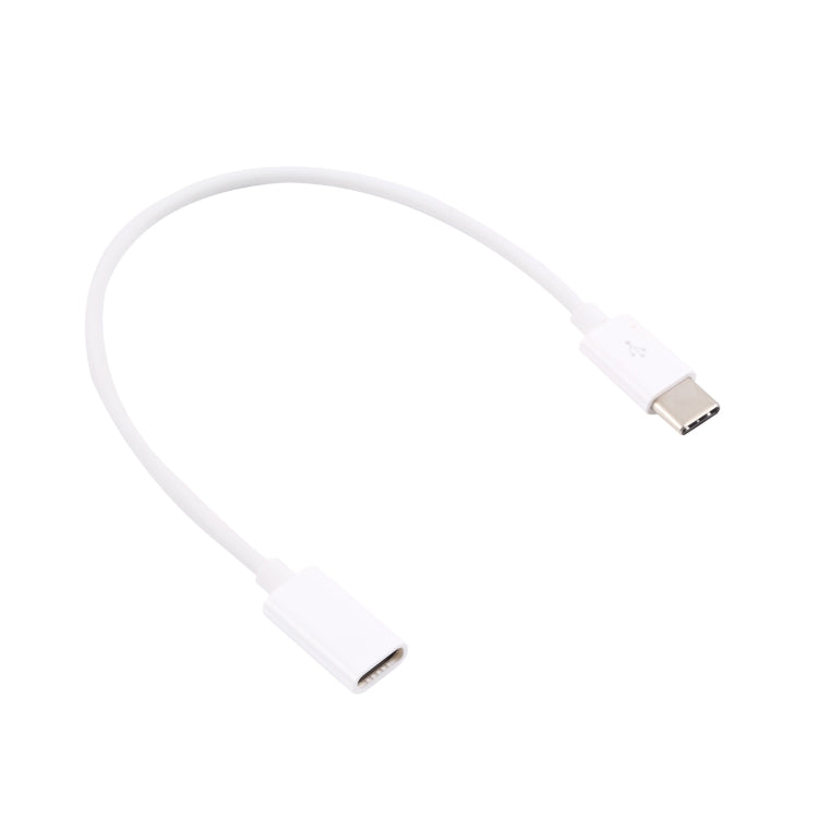 สายเคเบิลขยาย USB-C / Type-C ตัวผู้เป็นตัวเมีย Type-C ความยาว: 20 ซม, 20cm