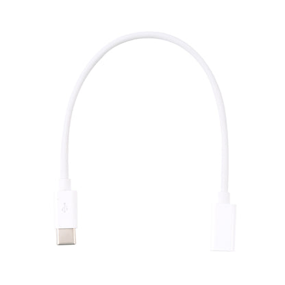 สายเคเบิลขยาย USB-C / Type-C ตัวผู้เป็นตัวเมีย Type-C ความยาว: 20 ซม, 20cm
