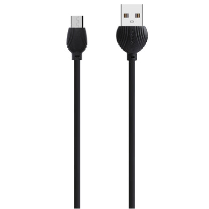 awei CL-61 2 in 1 2.5A การชาร์จ Micro USB + การส่งผ่านสายเคเบิลข้อมูลถักอลูมิเนียมอัลลอยด์, ความยาว: 1 ม.