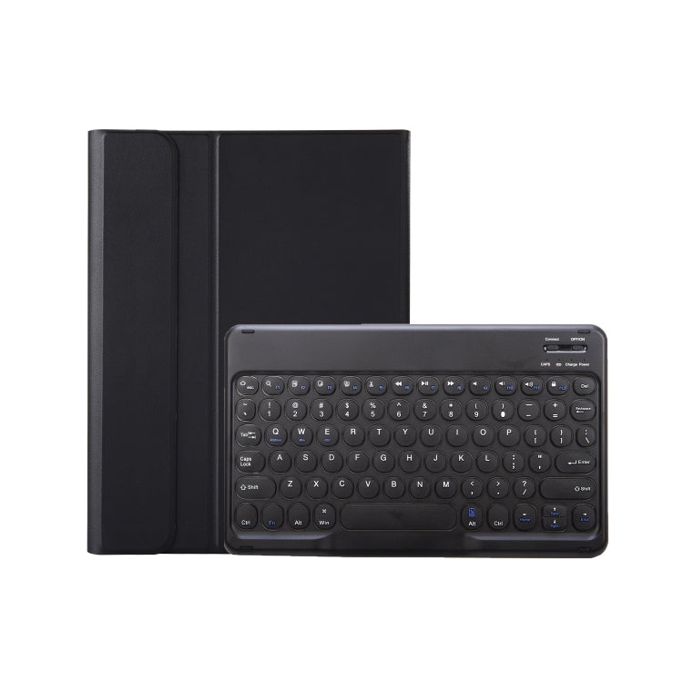 สำหรับ iPad 10th Gen 10.9 2022 YA10B Lambskin Texture บลูทูธคีย์บอร์ดหนังกรณีแท็บเล็ตพร้อมช่องใส่ปากกา, YA10B