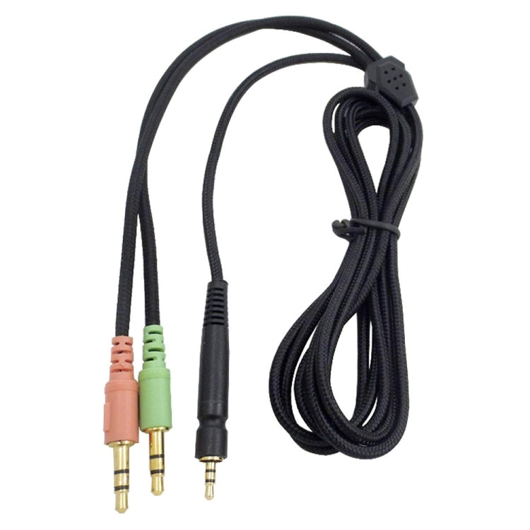 ZS0076 PC Version Gaming สายหูฟังสำหรับ Sennheiser PC 373D GSP 350 GSP 500 GSP 600 G4ME หนึ่งเกม ZERO, PC Version
