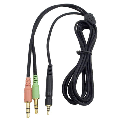ZS0076 PC Version Gaming สายหูฟังสำหรับ Sennheiser PC 373D GSP 350 GSP 500 GSP 600 G4ME หนึ่งเกม ZERO, PC Version
