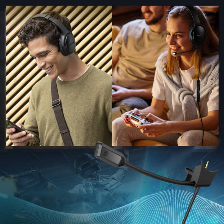 ZS0217 สายหูฟังตัดเสียงรบกวนสำหรับเล่นเกมสำหรับ BOSE QC35I / QC35II