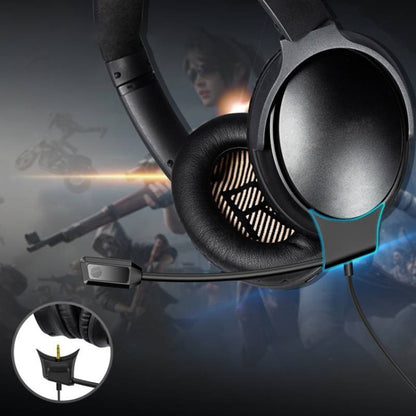 ZS0217 สายหูฟังตัดเสียงรบกวนสำหรับเล่นเกมสำหรับ BOSE QC35I / QC35II