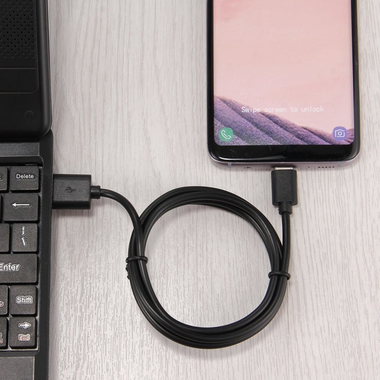 สายเคเบิลข้อมูล / เครื่องชาร์จ USB-C / Type-C เป็น USB 2.0 ยาว 1 ม