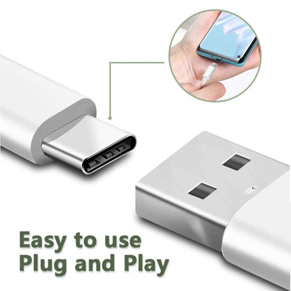 สายเคเบิลข้อมูล / เครื่องชาร์จ USB-C / Type-C เป็น USB 2.0 ยาว 1 ม