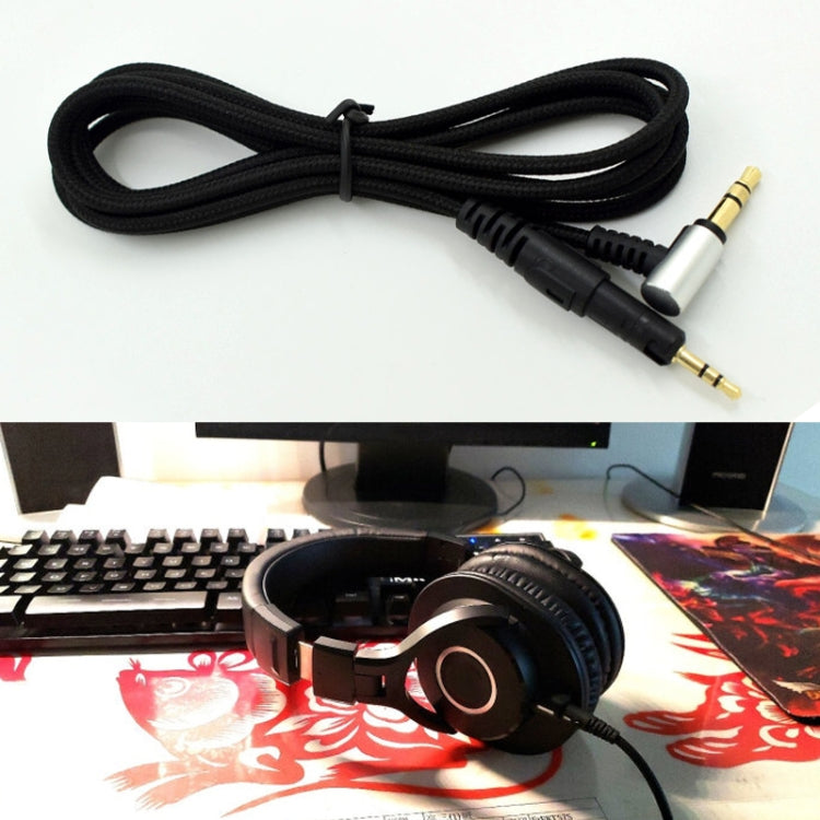 ZS0091 รุ่นมาตรฐานสายหูฟังสำหรับ Audio-technica ATH-M50X M40X