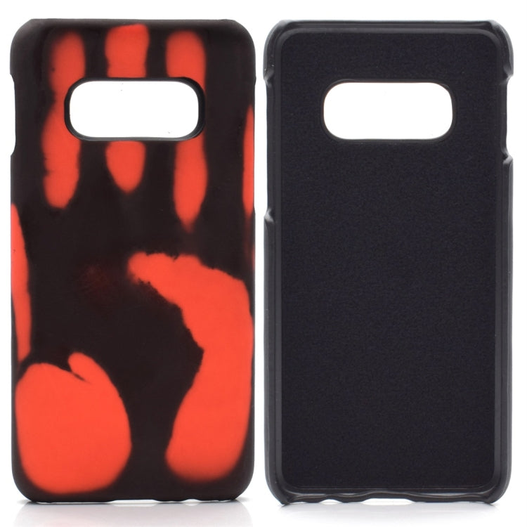 เคสเปลี่ยนสีเซ็นเซอร์ความร้อนของ Paste Skin + PC สำหรับ Galaxy S10, For Galaxy S10