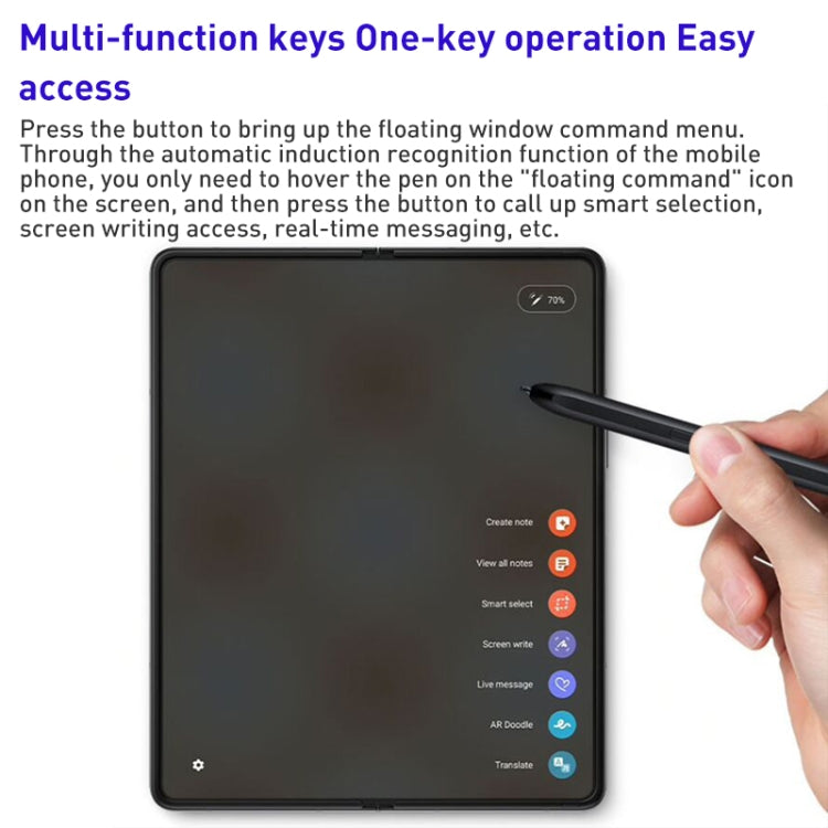 สำหรับ Samsung Galaxy Z Fold3 5G/W22 5G Touch Capacitive ปากกาสไตลัส, For Samsung Galaxy Z Fold3 5G/W22 5G