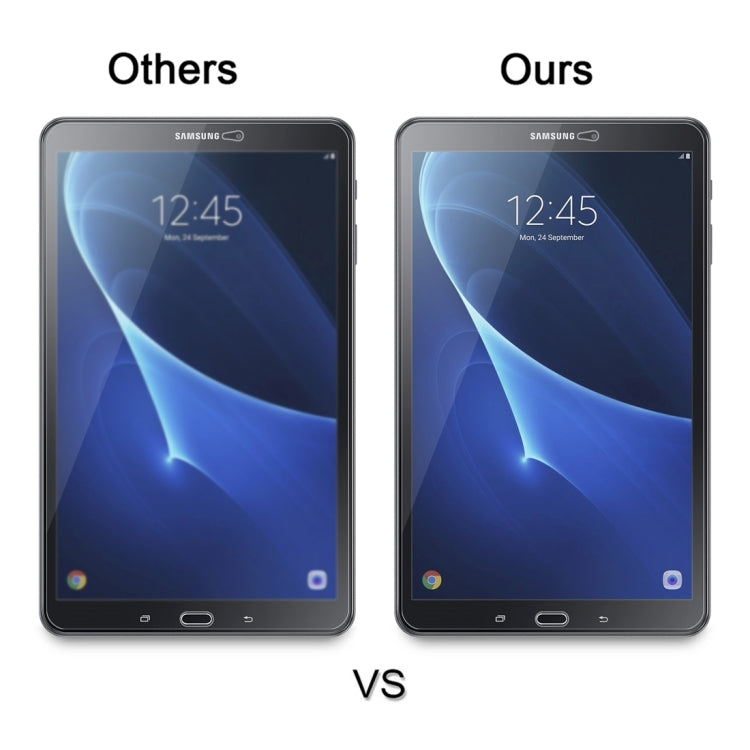 75 ชิ้นสำหรับ Galaxy Tab A 10.1 (2016) T580 / T585 0.26mm 9H ความแข็งพื้นผิว 2.5D ฟิล์มกันรอยนิรภัยป้องกันการระเบิด, For T580