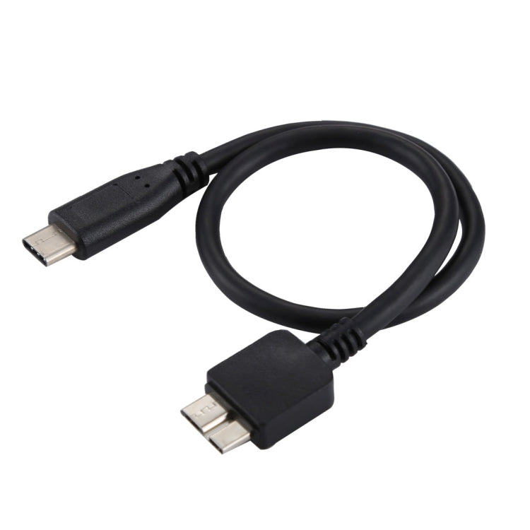 สายเคเบิลอะแดปเตอร์ชาย USB-C / Type-C ถึง Micro B ความยาวรวม: ประมาณ 30 ซม, 30cm