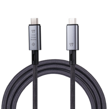 สายวิดีโอ 10Gbps 8K USB-C/Type-C เป็น USB-C/Type-C เข้ากันได้กับ USB 3.2 ความยาว: 1 ม., 10Gbps Type-C to Type-C
