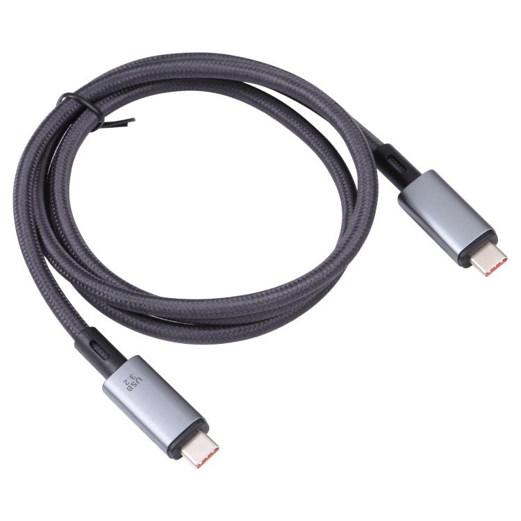 สายวิดีโอ 10Gbps 8K USB-C/Type-C เป็น USB-C/Type-C เข้ากันได้กับ USB 3.2 ความยาว: 1 ม., 10Gbps Type-C to Type-C