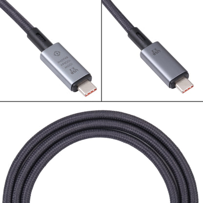 สายวิดีโอ 10Gbps 8K USB-C/Type-C เป็น USB-C/Type-C เข้ากันได้กับ USB 3.2 ความยาว: 1 ม., 10Gbps Type-C to Type-C