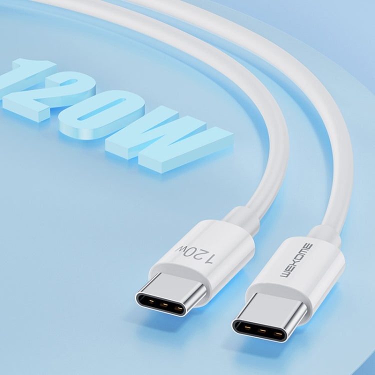 WK WDC-175 120W USB-C/Type-C to USB/Type-C Fast Charge Data Cable, ความยาว: 1.2 ม.
