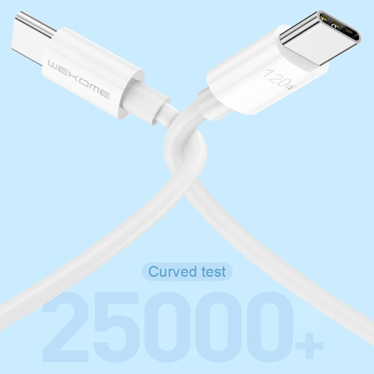 WK WDC-175 120W USB-C/Type-C to USB/Type-C Fast Charge Data Cable, ความยาว: 1.2 ม.