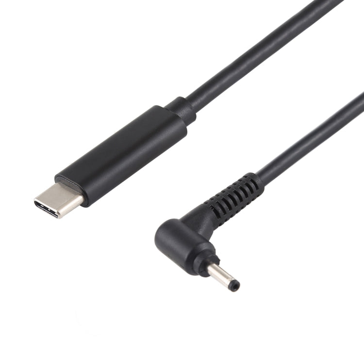 USB-C / Type-C ถึง 3.0 x 1.0 มม. สายชาร์จแล็ปท็อป, ความยาวสายเคเบิล: ประมาณ 1.5 ม., Type-C to 3.0 x 1.1mm