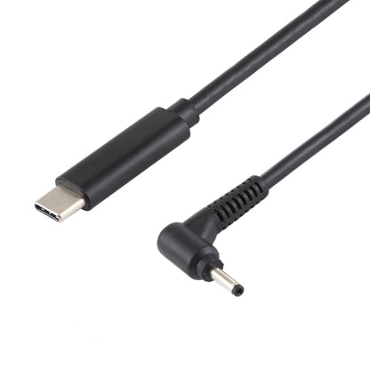 USB-C / Type-C ถึง 3.0 x 1.0 มม. สายชาร์จแล็ปท็อป, ความยาวสายเคเบิล: ประมาณ 1.5 ม., Type-C to 3.0 x 1.1mm