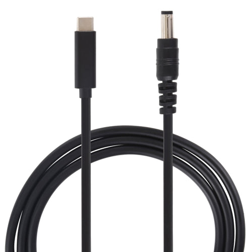 USB-C / Type-C ถึง 5.5 x 2.1 มม. สายชาร์จแล็ปท็อป, ความยาวสายเคเบิล: ประมาณ 1.5 ม., Type-C to 5.5 x 2.1mm
