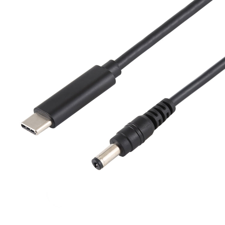USB-C / Type-C ถึง 5.5 x 2.1 มม. สายชาร์จแล็ปท็อป, ความยาวสายเคเบิล: ประมาณ 1.5 ม., Type-C to 5.5 x 2.1mm