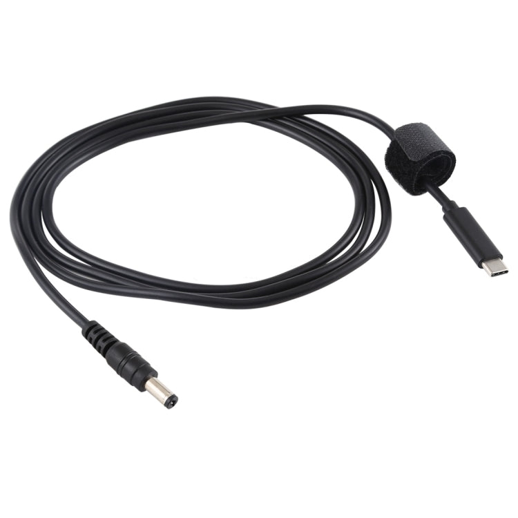 USB-C / Type-C ถึง 5.5 x 2.1 มม. สายชาร์จแล็ปท็อป, ความยาวสายเคเบิล: ประมาณ 1.5 ม., Type-C to 5.5 x 2.1mm