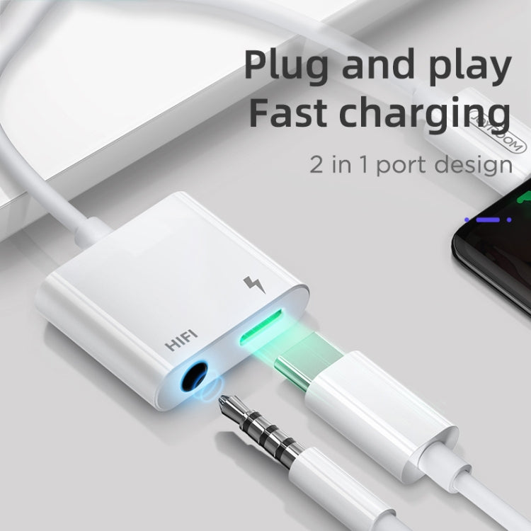 JOYROOM SH-C1 Type-C / USB-C ถึง 3.5 มม. อะแดปเตอร์แปลงเสียงดิจิตอล, Type-C to 3.5mm