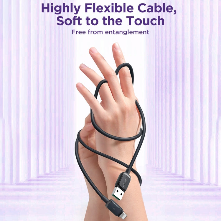 JOYROOM SAL012A14 ซีรีย์หลากสี 2.4A USB ถึง 8 Pin สายเคเบิลข้อมูลการชาร์จอย่างรวดเร็วความยาว: 1.2 ม., USB to 8 Pin