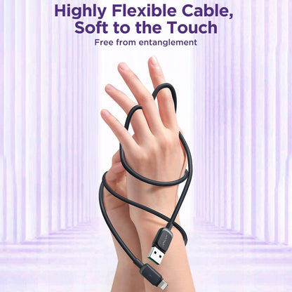 JOYROOM SAL012A14 ซีรีย์หลากสี 2.4A USB ถึง 8 Pin สายเคเบิลข้อมูลการชาร์จอย่างรวดเร็วความยาว: 1.2 ม., USB to 8 Pin