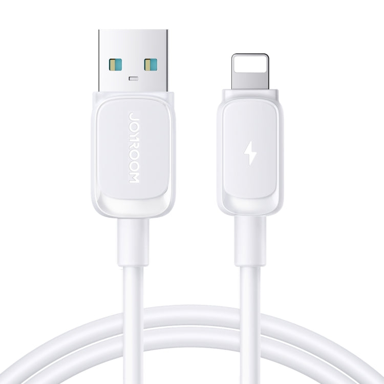JOYROOM SAL012A14 ซีรีย์หลากสี 2.4A USB ถึง 8 Pin สายเคเบิลข้อมูลการชาร์จอย่างรวดเร็วความยาว: 1.2 ม., USB to 8 Pin