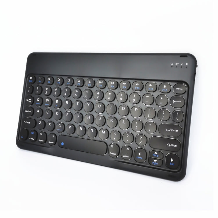 X3 10 นิ้วแท็บเล็ต Universal Round Keycap คีย์บอร์ดไร้สาย Bluetooth, X3