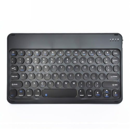 X3 10 นิ้วแท็บเล็ต Universal Round Keycap คีย์บอร์ดไร้สาย Bluetooth, X3