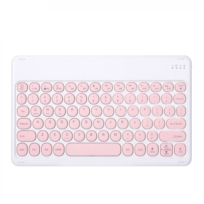 X3 10 นิ้วแท็บเล็ต Universal Round Keycap คีย์บอร์ดไร้สาย Bluetooth, X3