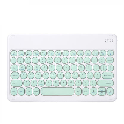 X3 10 นิ้วแท็บเล็ต Universal Round Keycap คีย์บอร์ดไร้สาย Bluetooth, X3
