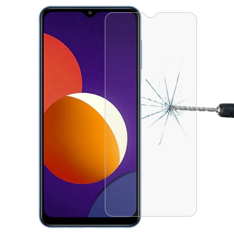 ฟิล์มกระจกนิรภัยอลูมิเนียมสูง 0.26 มม. 9H 2.5D สำหรับ Samsung Galaxy A12 5G / A12 / A12 Nacho / M12 / A13 5G, For Samsung Galaxy A12 5G / A12 / A12 Nacho / M12 / A13 5G